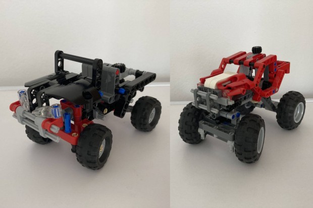 Lego Technic 8066 és 8261 terepjárók