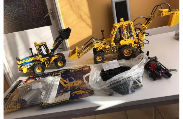 Lego Technic csomag, 8862, 8464, 8054, 8425 egyben