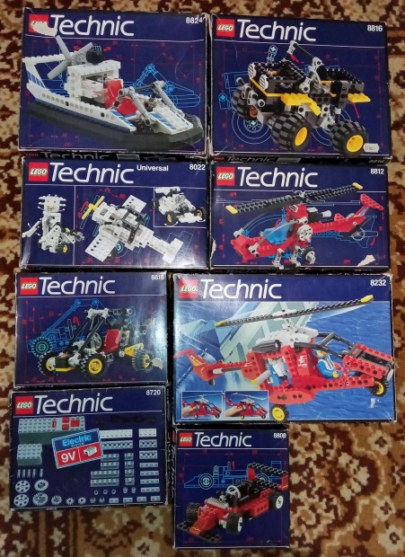 Lego Technic res retr dobozok