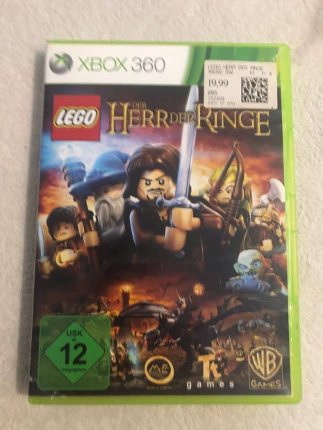 Lego The Lord of The Rings Xbox 360 jtk