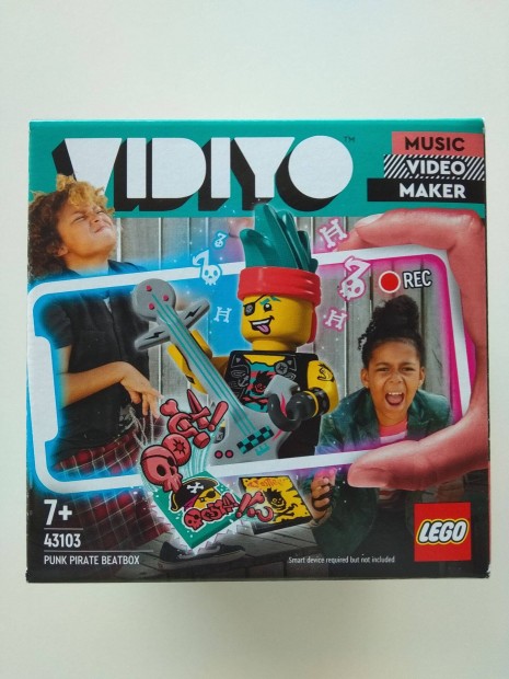 Lego Vidiyo 43103 Punk Pirate Beatbox kalz bontatlan j