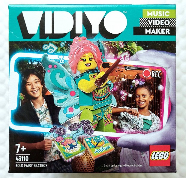 Lego Vidiyo 43110 Folk Fairy Beatbox, j, bontatlan