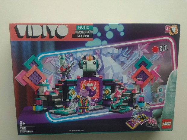 Lego Vidiyo 43113 K-Pawp Concert k-pop koncert sznpad bontatlan j