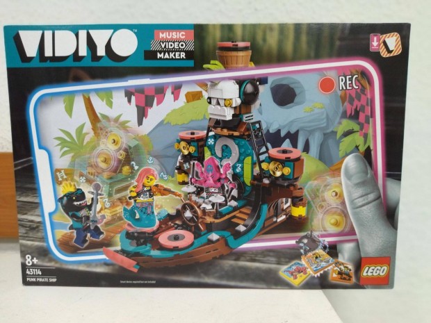 Lego Vidiyo 43114 Punk Pirate Ship j, bontatlan