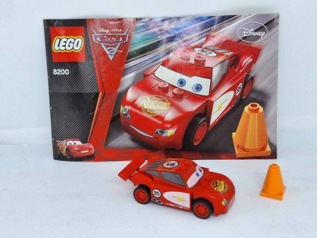 Lego Villm Mcqueen - Radiator Springs Lightning Mcqueen 8200