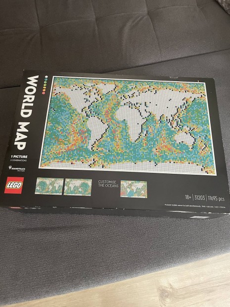 Lego World Map 31203 Csere!