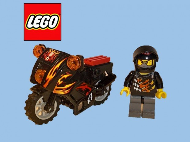 Lego World Racers - Bart Blaster minifigura motorjval