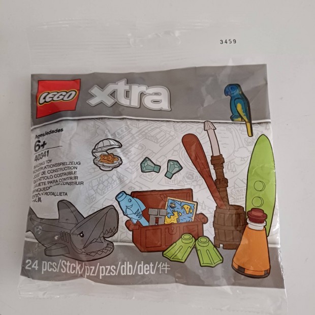 Lego Xtra 40341 polybag tengeri minifigura alkatrszek cpa figura