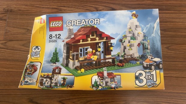 Lego -31025 Creator hegyi kunyh (hinytalan alkatrsszel)dobozzal
