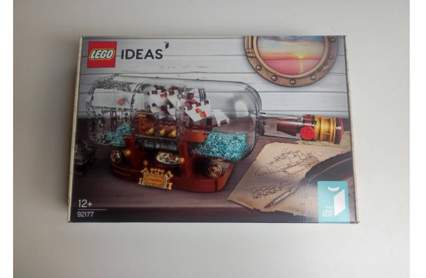 Lego /Ideas/ 92177 Haj a palackban - j, bontatlan
