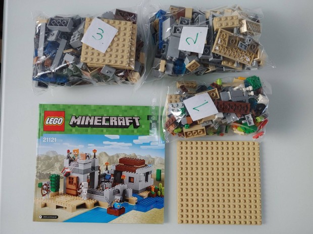 Lego, Minecraft - Sivatagi kutatlloms (21121)