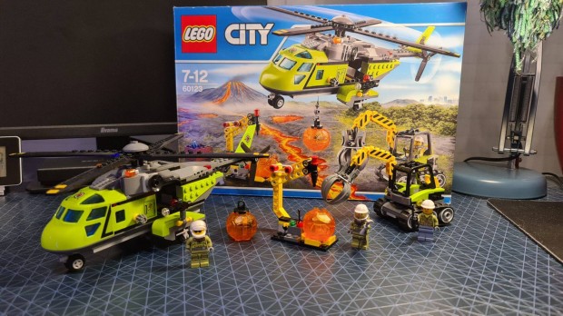 Lego - 60123 City Vulknkutat szllthelikopter