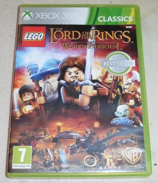 Lego - Lord Of The Rings Gyri Xbox 360, Xbox ONE, Series X Jtk