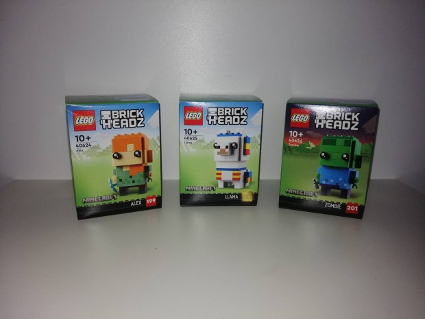 Lego  brickheadz  Maincraft 40624, 40625, 40626