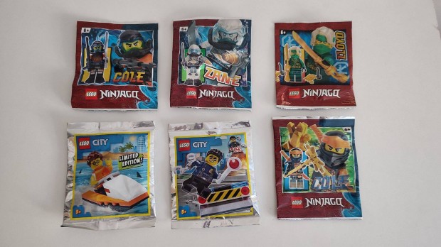 Lego bontatlan polybag figurk (Ninjago, City)