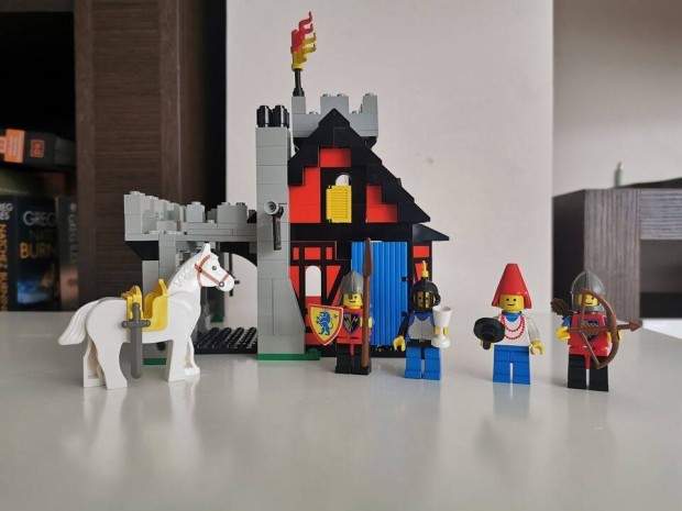 Lego castle 6067 Guarded-Inn szett gyjti llapot, Dobozzal/lerssal