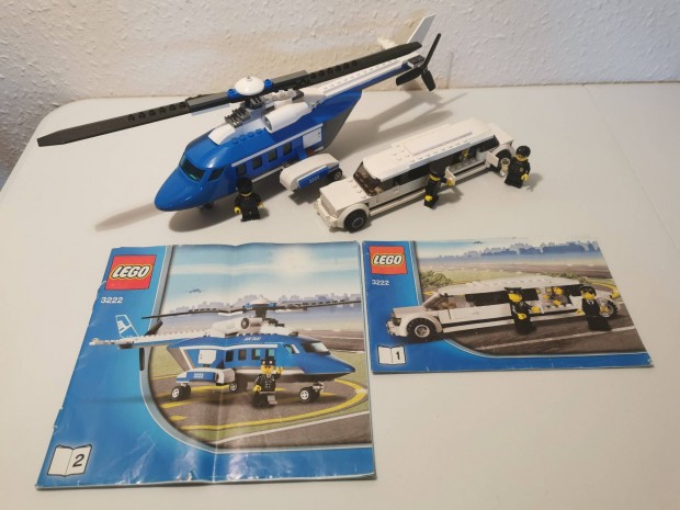 Lego city 3222 Helikopter s Limuzin 