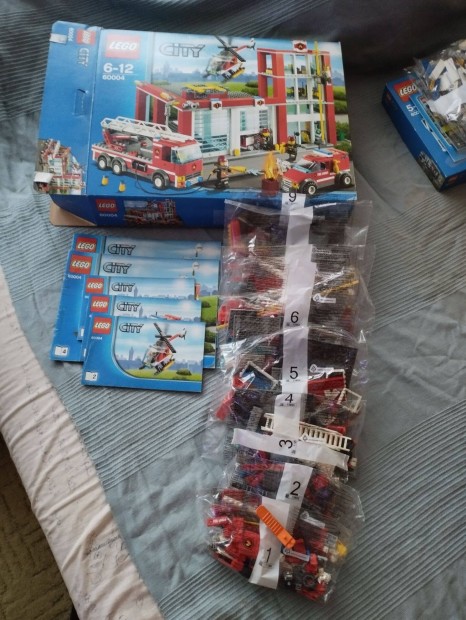 Lego city 60004 Hinytalan, vissza zacskzva