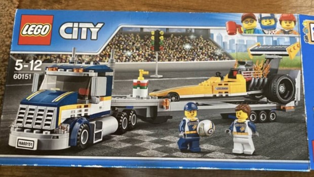 Lego city Dragster szllt kamion 