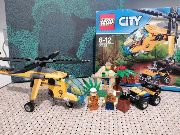 Lego city Dzsungel teherszllt helikopter 60158