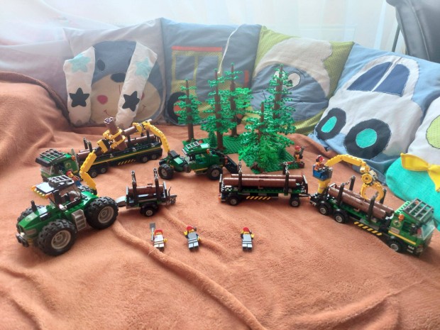 Lego city fakitermel s szllt szettek (60021,60181) + Moc, ajndek