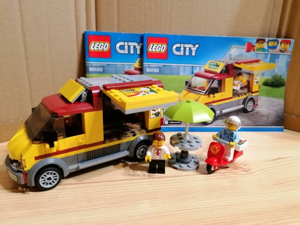 Lego city pizzás furgon 60150