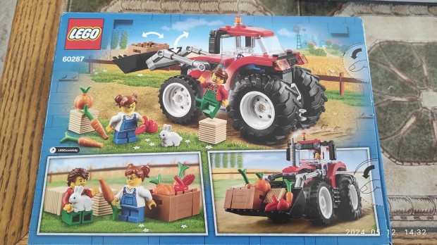 Lego city traktor 60287 bontatlan 
