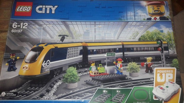 Lego city vonat szett 60197 (1 db mozdony, 2 db vagonnal)