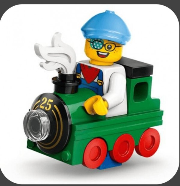 Lego cmf 25. vasutas fi train kid