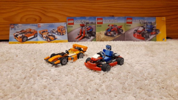 Lego creator gokart-s verseny aut (31030 s 31017)