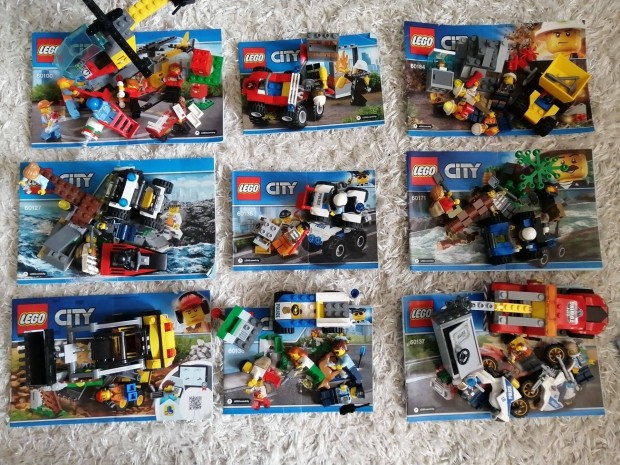 Lego csomag, tmutatval 9 kszlet