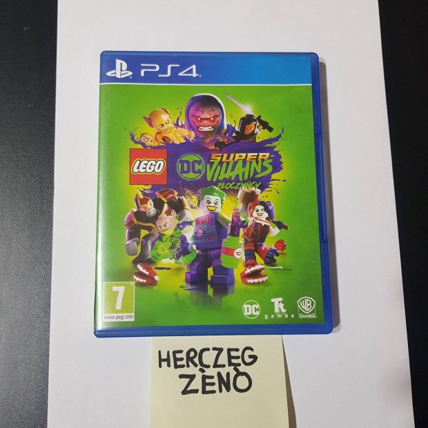 Lego dc super villains ps4