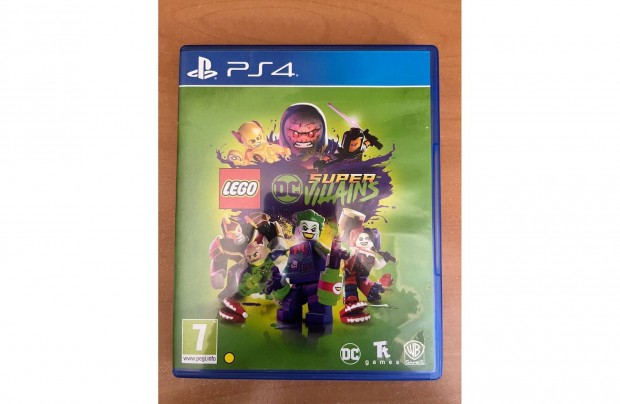 Lego dc villains ps4-re elad!