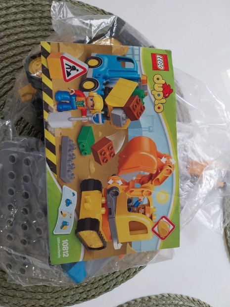 Lego duplo 10812 Teherautó és lánctalpas exklavátor