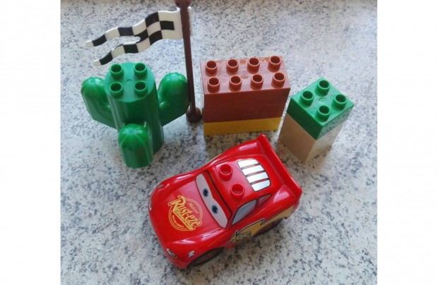 Lego duplo Villm Mcqueen , Verdk lego , sajt dobozban