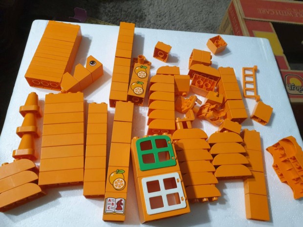 Lego duplo narancs elem elad