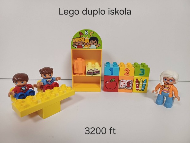 Lego duplo voda, iskola, egyebek