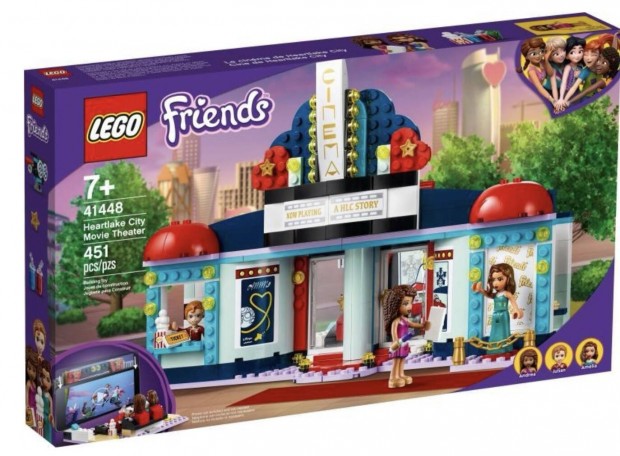 Lego friends mozi (41448) bontatlan