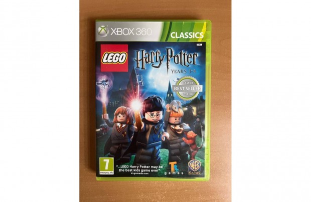 Lego harry potter years 1-4 xbox 360-ra elad!