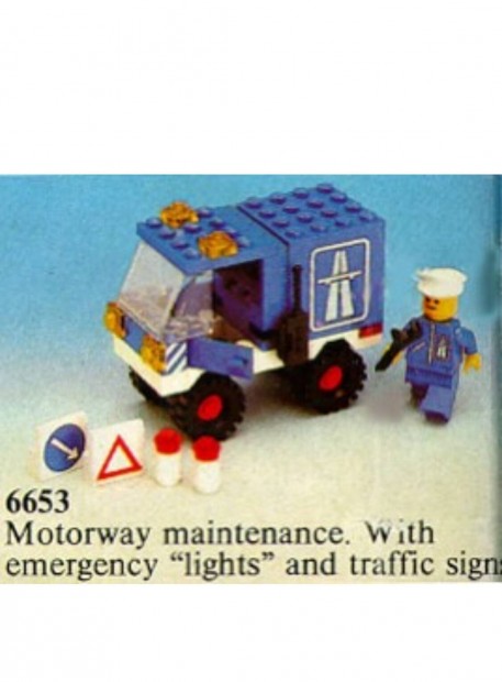 Lego highway emergency 6653