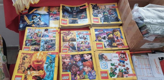 Lego katalgus gyjtemny 2016- 2020 v