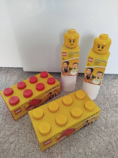 Lego lunch box uzsonnas doboz kulacs