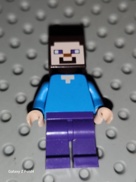 Lego minecraft Steve minifigura 