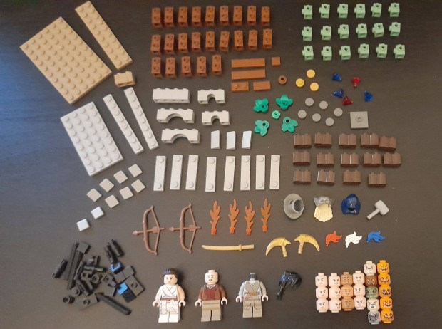 Lego minifigura s alkatrszek csomag - rdekessgek