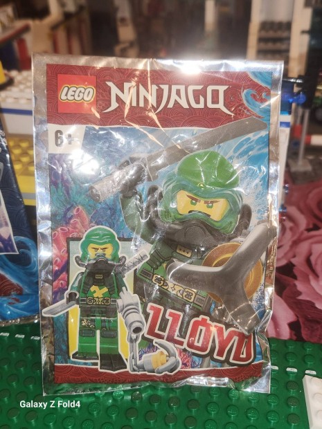 Lego ninjago Lloyd minifigura uj 