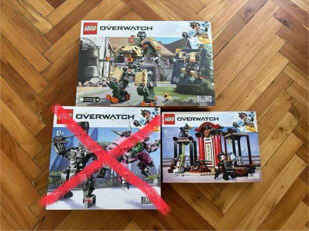 Lego overwatch szettek eladak