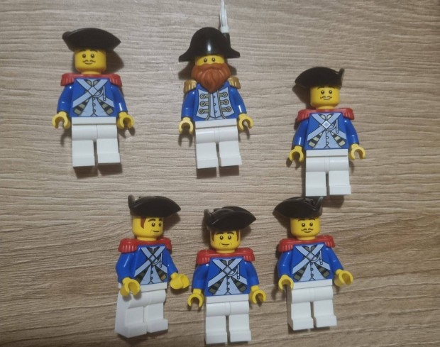 Lego pirates bluecoat imperial csapatok (6 figura/csomag) j