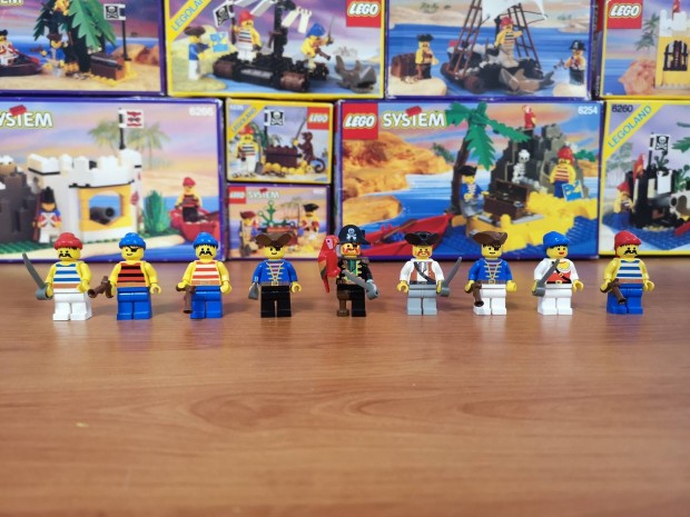 Lego pirates figurk 6286 haj legnysg