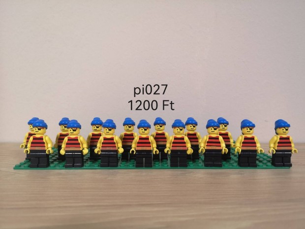 Lego pirates kalz matrz piros fekete mints