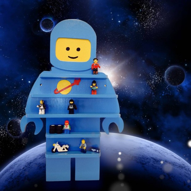 Lego polc (space man) új